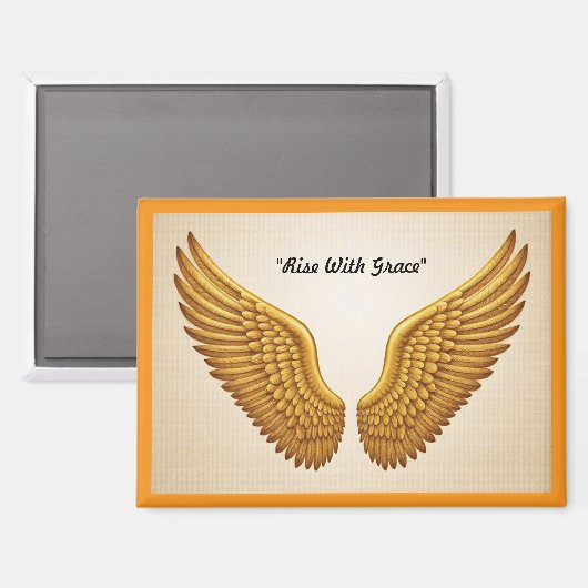 "Gelassenheit gefunden" Magnet (Vorderseite/Rückseite)