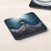 Gelassenheit Getränkeuntersetzer (Linke Seite)