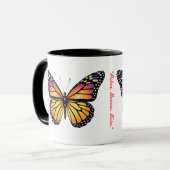 "Gelassenheit im Flug" Tasse (Vorderseite Links)