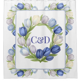 Gelassenheit in der Wohngestaltung Blütenpastel Tu Duschvorhang