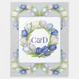 Gelassenheit in der Wohngestaltung Blütenpastel Tu Fleecedecke