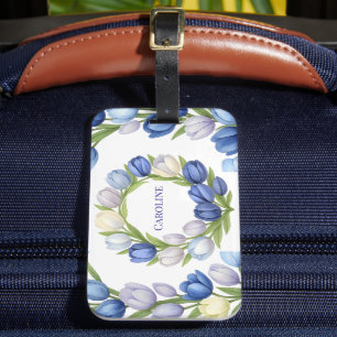 Gelassenheit in der Wohngestaltung Blütenpastel Tu Gepäckanhänger