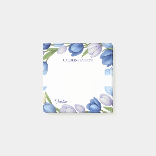 Gelassenheit in der Wohngestaltung Blütenpastel Tu Post-it Klebezettel (Vorderseite)