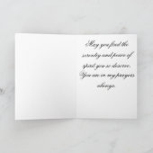 Gelassenheit Karte (Innenseite)