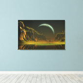 Gelassenheit Leinwanddruck (Insitu (Holzboden))