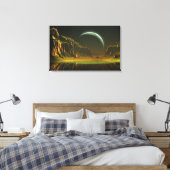 Gelassenheit Leinwanddruck (Insitu (Schlafzimmer))
