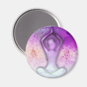 Gelassenheit Magnet (Vorderseite/Rückseite)