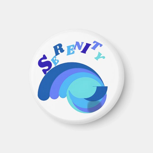 Gelassenheit Magnet (Vorne)