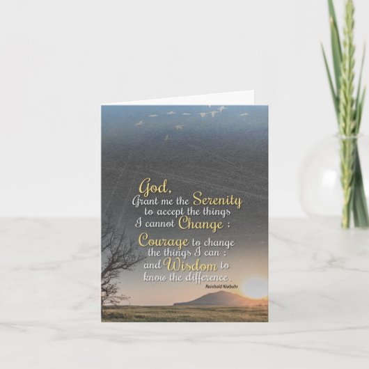 Gelassenheit, Mut und Weisheit (Vorderseite)