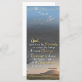 Gelassenheit, Mut und Weisheit (Vorne/Hinten)