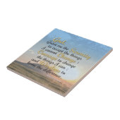 Gelassenheit, Mut und Weisheit Fliese (Seite)