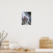 Gelassenheit nach Fensterplakat Poster (Küche)