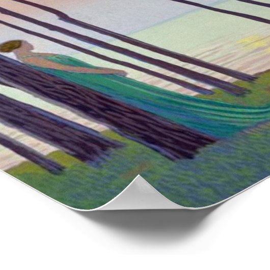 Gelassenheit Poster (Ecke)