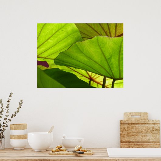 Gelassenheit Poster (Küche)