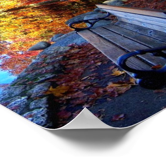 Gelassenheit Poster (Ecke)