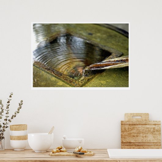 Gelassenheit Poster (Küche)