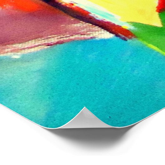 Gelassenheit Poster (Ecke)