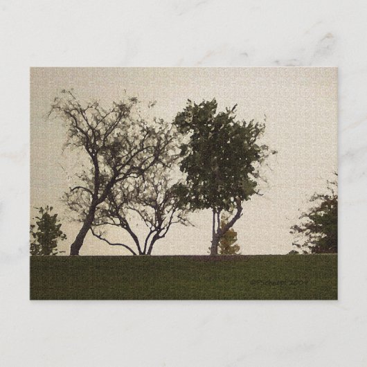 Gelassenheit Postkarte (Vorderseite)