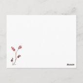 Gelassenheit Postkarte (Rückseite)