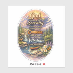 Gelassenheitsgebet Aufkleber