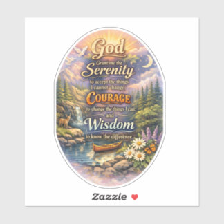 Gelassenheitsgebet Aufkleber
