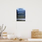 Gelassenheitsgebet Poster (Küche)