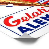 GELATI ALEMAGNA POSTER (Ecke)