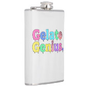 Gelato Genius. Flachmann (Rechts)