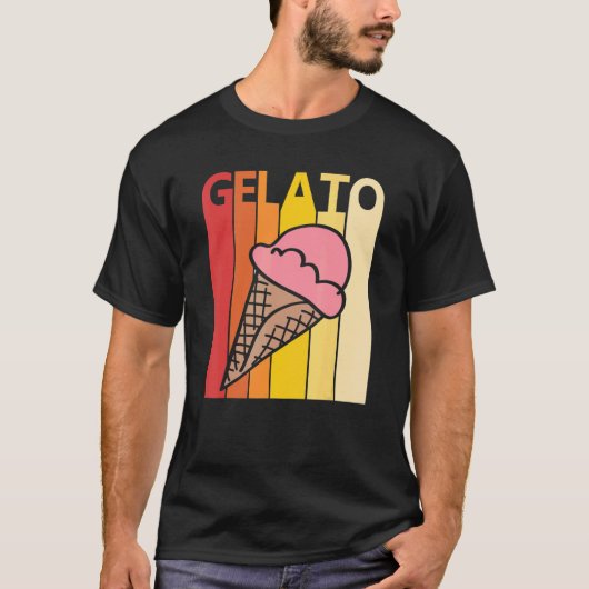 Gelato Ice Creme T-Shirt (Vorderseite)