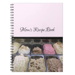 Gelato-Mom-Rezepte Notizblock