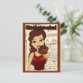 Gelato Postcard Postkarte (Stehend Vorderseite)