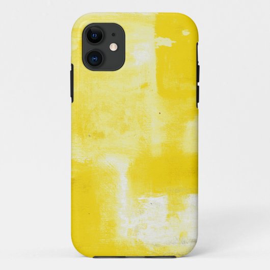 Gelb #1 Case-Mate iPhone hülle (Rückseite)