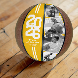 Gelb 2025 Abschluss Senior 4 Foto Basketball
