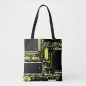 Gelb 2 rund um den Totbeutel Tasche (Vorderseite)