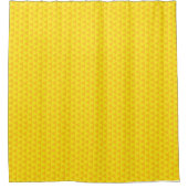 Gelb 3 duschvorhang (Vorderseite)