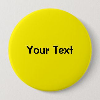 Gelb 4" Vorlage für benutzerdefinierte Text Button
