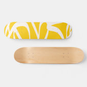 Gelb abstrakt skateboard (Horizontal)