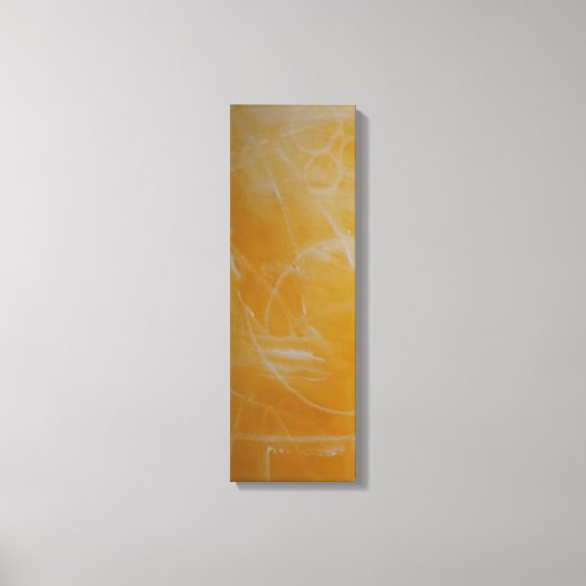 Gelb/Abstrakte weiße Leinwand (Vorderseite)