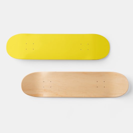 Gelb anpassbar skateboard (Horizontal)