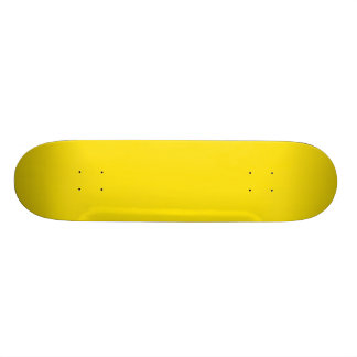 Gelb anpassbar skateboard