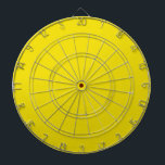 Gelb aus festem Löwenzahn Dartscheibe<br><div class="desc">Gelbes Design mit einem soliden Farbleuchter.</div>
