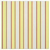 Gelb, Beige und Dunkelrot - Farbmuster Stoff (Muster)