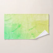 Gelb bis Grün Ombre Typ Badhandtuch Set (Handtuch)