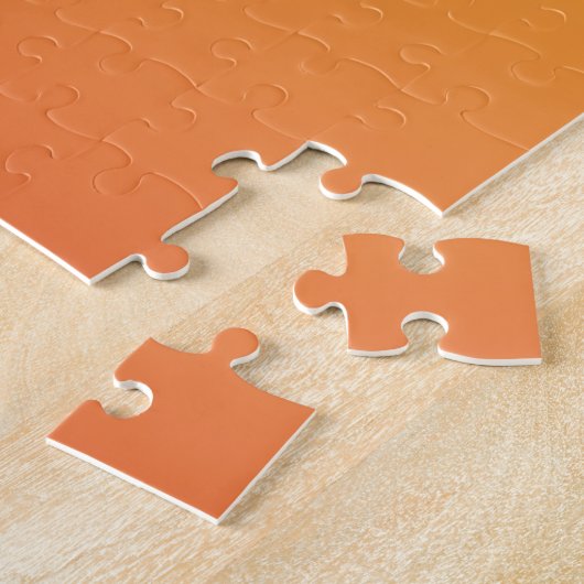 Gelb bis orange glänzend puzzle (Seite)