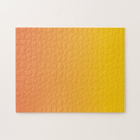 Gelb bis orange glänzend puzzle (Horizontal)
