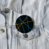 Gelb, blau, cool, trendig, urbane, moderne Linien Button (Beispiel)