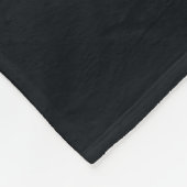 Gelb, blau, cool, trendig, urbane, moderne Linien Fleecedecke (Ecke)