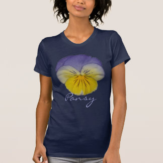 Gelb-Blau des Pansy-2a T-Shirt