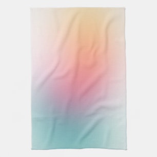 Gelb Blau Grün Pink Purpur Vorlage Bunt Geschirrtuch