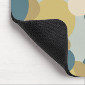 Gelb-blaue Molecules-Mauspad Mousepad (Ecke)